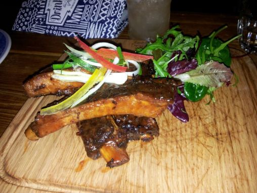 Ribs at The Rum Kitchen
