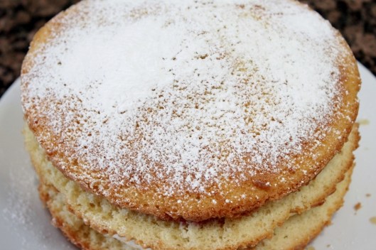 Raspberry Layered Cake 