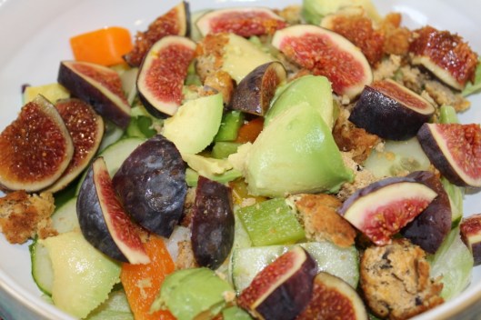 fig falafel and advocado