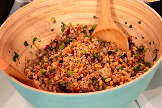 rice & cranberry salad