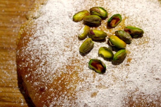 pistachio and olive oil  cake