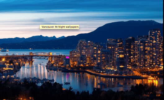 Vancouver at Night