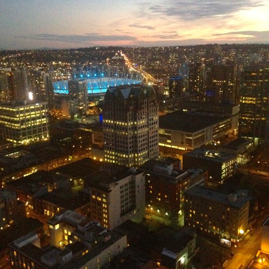 Vancouver Lookout Night