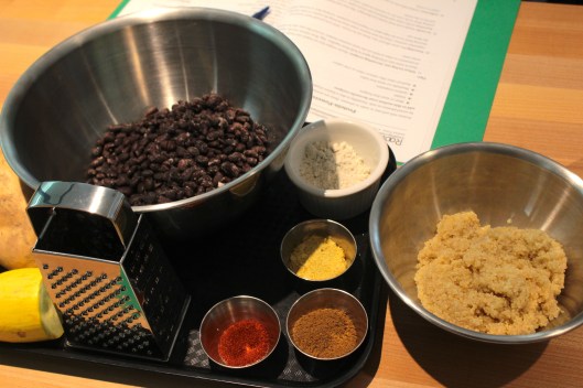 Black Bean Burger Ingredients