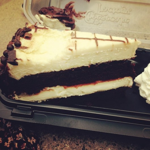 30th anniversary chocolate cheesecake