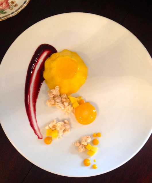 Passion Fruit & Mango Mousse dome_neverland