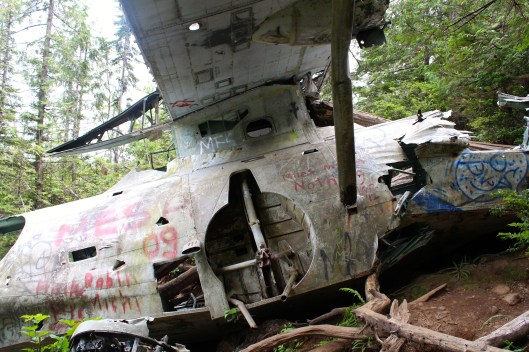 crashed plane tofino